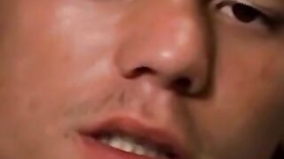 Hunk's Smokin' Hot Blowjob & Facial - Neckless Guy Fucks His Buddy Raw