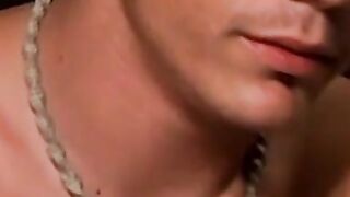 Hunk's Smokin' Hot Blowjob & Facial - Neckless Guy Fucks His Buddy Raw