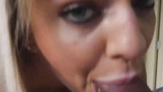 Blonde Bombshell Tiffany Waters Gets Taboo Facial in Rough Sex Scene