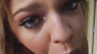 Blonde Bombshell Tiffany Waters Gets Taboo Facial in Rough Sex Scene