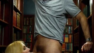 Big Boob Transgender Librarian Anal Threesome