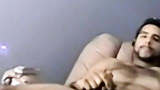 Hairiest Amateur Guy Masturabtes & Squirts On Camera