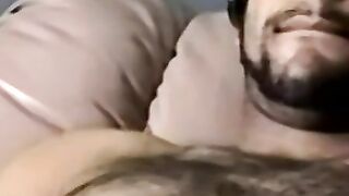 Hairiest Amateur Guy Masturabtes & Squirts On Camera