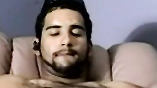 Hairiest Amateur Guy Masturabtes & Squirts On Camera