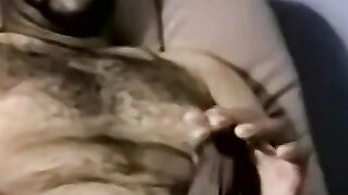 Hairiest Amateur Guy Masturabtes & Squirts On Camera