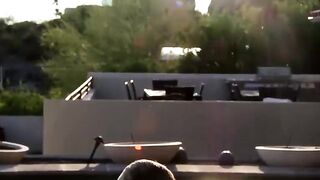 Blonde Twunk's Poolside Masturbation Adventure