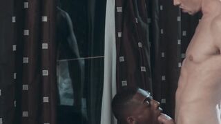 Big Dick White Guy Fucks Huge Assed BBW Thug In Jocks