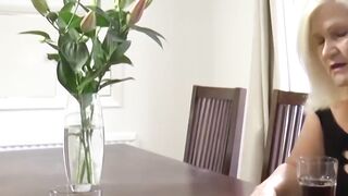 Grandpas Oldest Trick - Granddaughter Rides Gramps Dick & Gets Facial