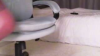 Sexy Blondie's Four Layers Of Nylons Unveiled In A Sensual Dance
