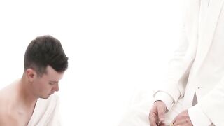 Logan's Reward - Anal Sex With A Master And His Slave Boy" #anal-sex, analized, assfucking, blowjob, cumshot, facial, gay, men, cockring