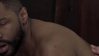 Black Thug Gives White Twinks Anal Lesson in Rough Sex