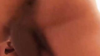 Big Boob Babe Gizzle Fucks Her Man's Ass Hard - Anal Sex POV
