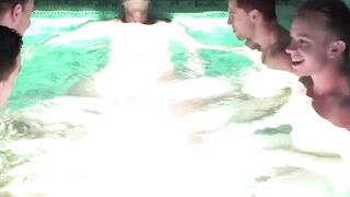 Threesome Blowjob Action - Young Guys Fucked by an Experienced Top