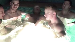 Threesome Blowjob Action - Young Guys Fucked by an Experienced Top