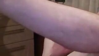 Amature Hunk Stripping Down & Mastubating Solo - Close-Up POV