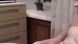 Amature Hunk Stripping Down & Mastubating Solo - Close-Up POV