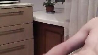 Amature Hunk Stripping Down & Mastubating Solo - Close-Up POV