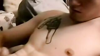 Twinks Shave Off Their Balls And Masturbate For The Camera
