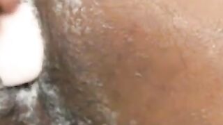 Brazilian Hunk Dildo Fucks His Ass While Bathing