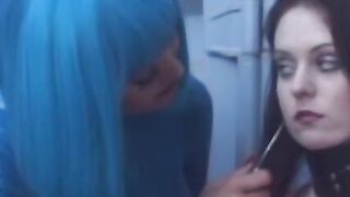 Bondage Dyke Domination - Sexual Submission Training with Old Maid