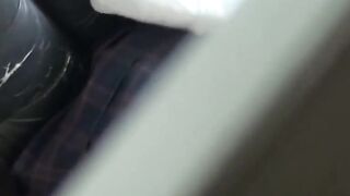 Japanese college girl's homemade Footage - Pussyrub & Closeup POV