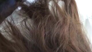 Japanese college girl's homemade Footage - Pussyrub & Closeup POV