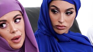 Egyptian Goddess Strips Off Hijab For Her Stepson's Pleasure