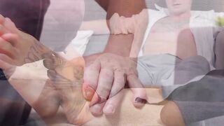 Foot Fetish Goddess Trainer - Foot Job with Sole Licking & Toe Fucking