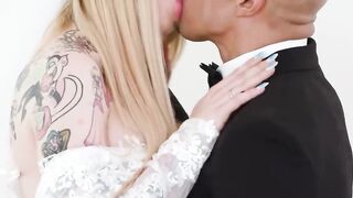 Cheating Bride's Secret - Transgender Wedding Vows Fucked By Husband