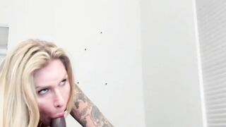 Bubble Butt Trans Girl Riding Big Black Dick in Hardcore Anal Sex