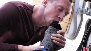 Anal Rough Sex - Creepy Pornstar Gets Ass Fucked By Hunk Mike Delaire