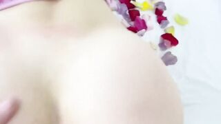 Valentine's Special - Point-of View Foot Job with Double Creampie Surprise