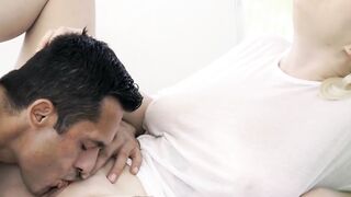 Busty Blondie Miley Monroe Fucked Hard in Anal with Facial Finish