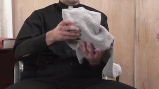 Intense Finger-Fucking in Father's Office - Naughty college girl Roleplay