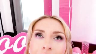 Busty Bombshell Fucks Her Way To Stardom - Hot blonde bombshell gets fucked hard by her manager in this steamy porn scene