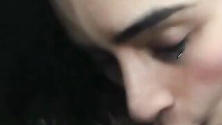 Car Sex Sirens - Hot Brunette Babe Gets Creamped In Car While Driving