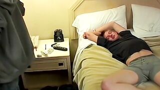Twinks Wake Up And Share A Slobber-Kissed Blowjob Session