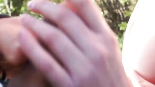 European Bombshell Outdoor Orgy - Swallowing Compilation
