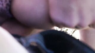 European Bombshell Outdoor Orgy - Swallowing Compilation