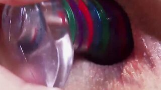 European Bombshell Fisting & Dildo Play - Anal Exploration