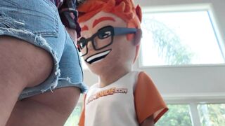 Hand Job Masterclass - Sophia Taylor Gets A Load Of cum On Her Faces