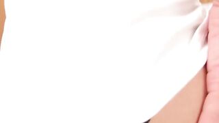 Transgender Babe MiKi's Anal Play with Dildo - Solo Femboy Fucks Herself Hard