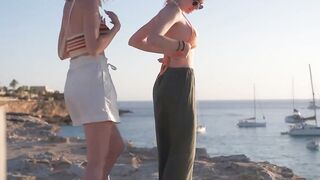 Beach Babe Double Penetration Threesome with Alissah & Luna - PornPros
