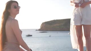 Beach Babe Double Penetration Threesome with Alissah & Luna - PornPros