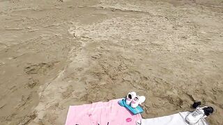 French Couple Records Hot Beach Sex Video - French-Canadian Pornstar