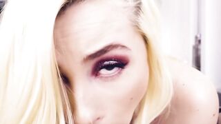 Blowjob Queen - Blondie Babe Sucks & Swallows Like A Pro
