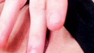 Big Boobs Brunette Babe Shaves Her Rose Bush - Old Video Revamped