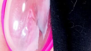 Big Boobs Brunette Babe Shaves Her Rose Bush - Old Video Revamped