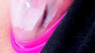 Big Boobs Brunette Babe Shaves Her Rose Bush - Old Video Revamped