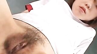 Naughty college girl Masturbates With Fake Penis In Classroom